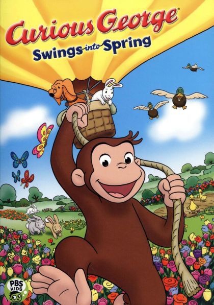 Curious George Swings Into Spring